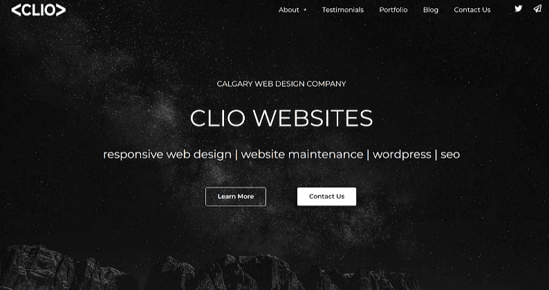 Clio Websites cover